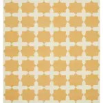 Duri Modern Sarı Pamuk Üstü Yün El Dokuma Kilim-240x292