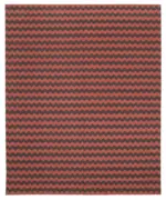 Duri Modern Kahverengi Pamuk Üstü Yün El Dokuma Kilim-245x298