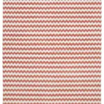 Duri Modern Kırmızı Pamuk Üstü Yün El Dokuma Kilim-238x300