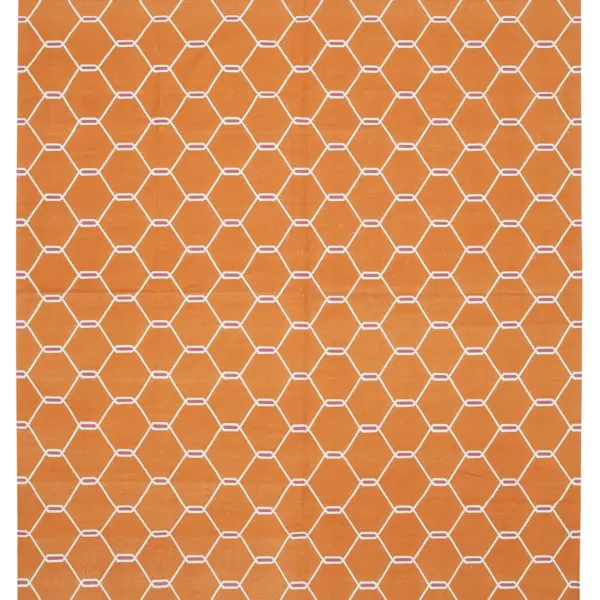Rc_32612_1_Orange_Dhurrie_Kilim_Rugs