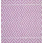 Duri Modern Mor Pamuk Üstü Yün El Dokuma Kilim-242x297