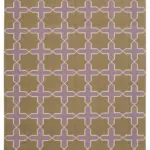 Duri Modern Kahverengi Pamuk Üstü Yün El Dokuma Kilim-247x304