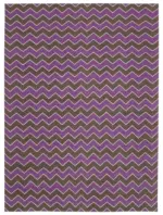 Duri Modern Mor Pamuk Üstü Yün El Dokuma Kilim-270x367