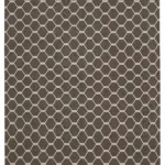 Duri Modern Kahverengi Pamuk Üstü Yün El Dokuma Kilim-277x357