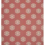 Duri Modern Kırmızı Pamuk Üstü Yün El Dokuma Kilim-278x353