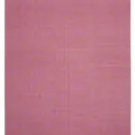 Duri Modern Pembe Pamuk Üstü Yün El Dokuma Kilim-276x357
