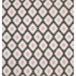 Duri Modern Kahverengi Pamuk Üstü Yün El Dokuma Kilim-278x365