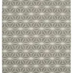 Duri Modern Gri Pamuk Üstü Yün El Dokuma Kilim-282x361