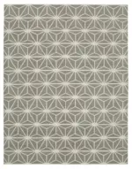 Duri Modern Gri Pamuk Üstü Yün El Dokuma Kilim-282x361