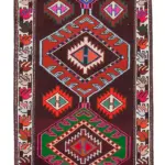 Herki Eskitme Multi Pamuk Üzerine Yün El Dokuma Halı-090x364