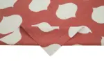 Duri Modern Kırmızı Pamuk Üstü Yün El Dokuma Kilim-190x272 - Görsel 6