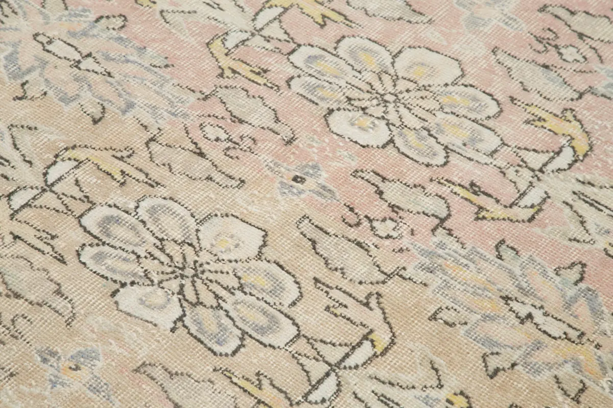 Damalı Modern Dizayn Geometrik Kırmızı Pamuk Üstü Yün El Dokuma Halı-165x237 - Görsel 5