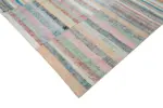 Chaput Patchwork Bej Renk Pamuk Üzerine Yün El Dokuma Kilim-277x392 - Görsel 4
