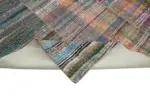 Chaput Patchwork Multi Renk Pamuk Üzerine Yün El Dokuma Kilim-310x376 - Görsel 6