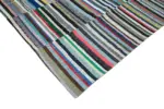 Chaput Patchwork Multi Renk Pamuk Üzerine Yün El Dokuma Kilim-312x443 - Görsel 4