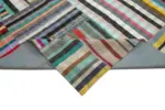 Chaput Patchwork Multi Renk Pamuk Üzerine Yün El Dokuma Kilim-357x457 - Görsel 6