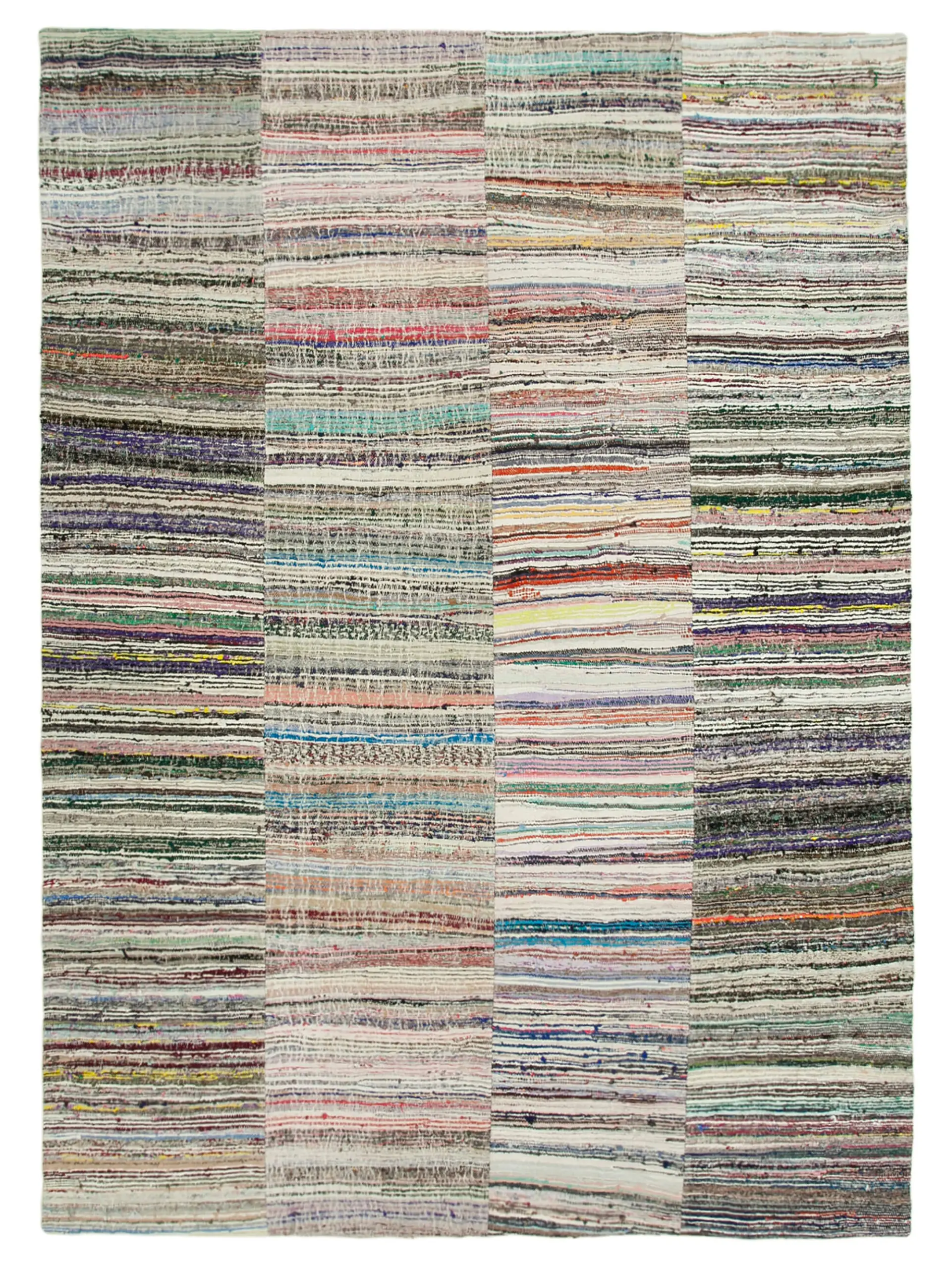 Rc_34487_1_Multicolor_Oriental_Kilim_Patchwork_Rugs Chaput Patchwork Multi Renk Pamuk Üzerine Yün El Dokuma Kilim-276x386 - Görsel 1
