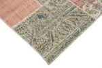 Patchwork Multi Pamuk Üzerine Yün El Dokuma Kilim-249x350 - Görsel 4