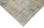Patchwork Gri Pamuk Üzerine Yün El Dokuma Kilim-250x352 - Görsel 4