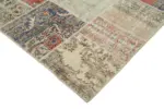 Patchwork Multi Pamuk Üzerine Yün El Dokuma Kilim-250x303 - Görsel 4