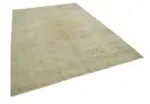Kayseri Hereke Eskitme Bej Pamuk Üzerine Yün El Dokuma Halı-222x322 - Görsel 2
