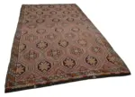 Cıcım Eskitme Kahverengi Renk Keçi Kılı El Dokuma Kilim-198x325 - Görsel 2