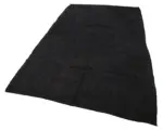 Cıcım Eskitme Siyah Renk Keçi Kılı El Dokuma Kilim-173x303 - Görsel 3