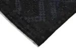 Cıcım Eskitme Siyah Renk Keçi Kılı El Dokuma Kilim-161x315 - Görsel 4