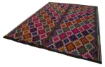 Cıcım Eskitme Multi Renk Keçi Kılı El Dokuma Kilim-248x312 - Görsel 3