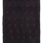 Cıcım Eskitme Kahverengi Renk Keçi Kılı El Dokuma Kilim-167x310