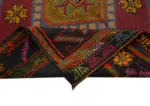 Cıcım Eskitme Kahverengi Renk Keçi Kılı El Dokuma Kilim-163x325 - Görsel 6