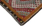 Cıcım Eskitme Multi Renk Keçi Kılı El Dokuma Kilim-175x339 - Görsel 4