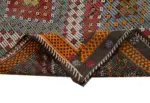 Cıcım Eskitme Multi Renk Keçi Kılı El Dokuma Kilim-175x339 - Görsel 6