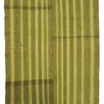 Cıcım Eskitme Yeşil Renk Keçi Kılı El Dokuma Kilim-214x269