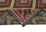 Cıcım Eskitme Multi Renk Keçi Kılı El Dokuma Kilim-178x358 - Görsel 6