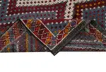 Cıcım Eskitme Multi Renk Keçi Kılı El Dokuma Kilim-183x376 - Görsel 6