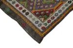 Cıcım Eskitme Multi Renk Keçi Kılı El Dokuma Kilim-163x299 - Görsel 4