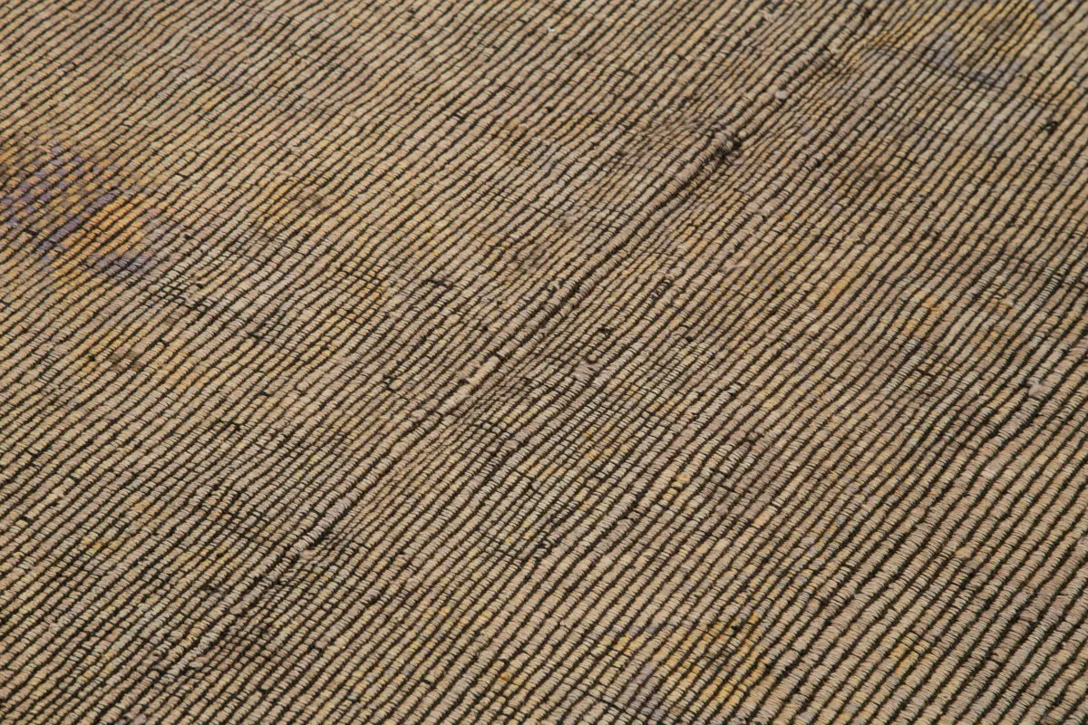 Cıcım Eskitme Bej Renk Keçi Kılı El Dokuma Kilim-166x323 - Görsel 5