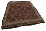 Cıcım Eskitme Multi Renk Keçi Kılı El Dokuma Kilim-183x250 - Görsel 2