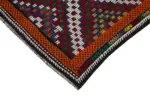 Cıcım Eskitme Multi Renk Keçi Kılı El Dokuma Kilim-190x369 - Görsel 4