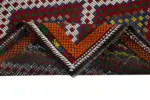 Cıcım Eskitme Multi Renk Keçi Kılı El Dokuma Kilim-190x369 - Görsel 6