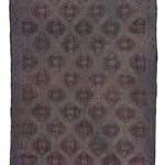 Cıcım Eskitme Multi Renk Keçi Kılı El Dokuma Kilim-190x307