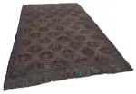 Cıcım Eskitme Multi Renk Keçi Kılı El Dokuma Kilim-190x307 - Görsel 2