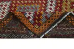 Cıcım Eskitme Multi Renk Keçi Kılı El Dokuma Kilim-181x304 - Görsel 6