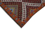 Cıcım Eskitme Multi Renk Keçi Kılı El Dokuma Kilim-187x353 - Görsel 4