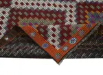 Cıcım Eskitme Multi Renk Keçi Kılı El Dokuma Kilim-187x353 - Görsel 6