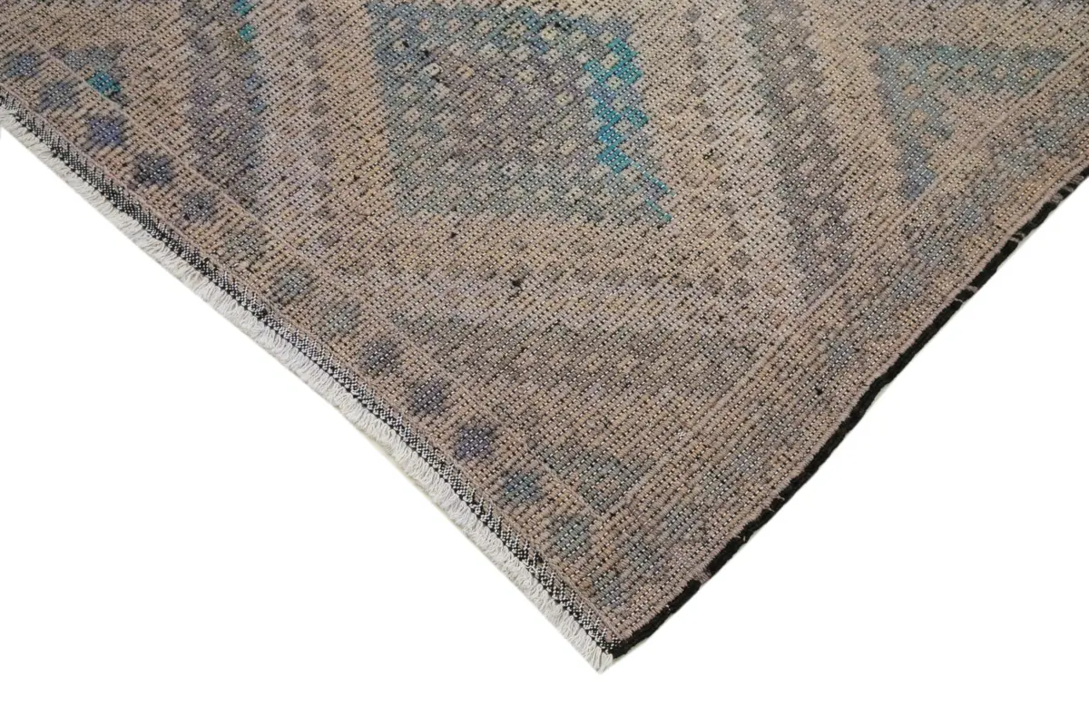 Cıcım Eskitme Bej Renk Keçi Kılı El Dokuma Kilim-170x347 - Görsel 4