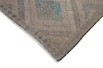Cıcım Eskitme Bej Renk Keçi Kılı El Dokuma Kilim-170x347 - Görsel 4