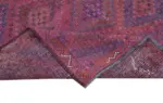 Cıcım Eskitme Pembe Renk Keçi Kılı El Dokuma Kilim-170x290 - Görsel 6