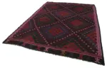Cıcım Eskitme Multi Renk Keçi Kılı El Dokuma Kilim-215x295 - Görsel 3